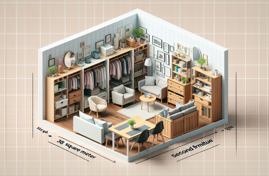 Reinventa Tu Espacio: Haz Brillar un Apartamento de 38 m² con Muebles Vintage