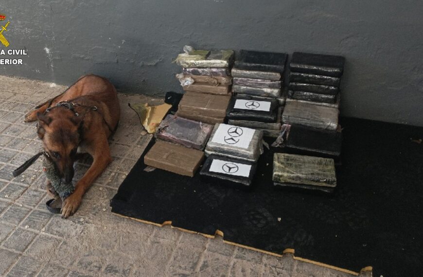 La Guardia Civil interviene más de 45 kilos de cocaína en un control en la A-4 a la altura de Manzanares