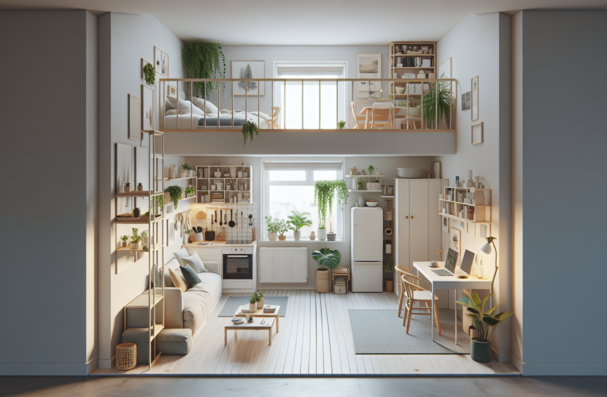 Espacio Funcional: 37 m² en Gotemburgo para Vivir y Trabajar