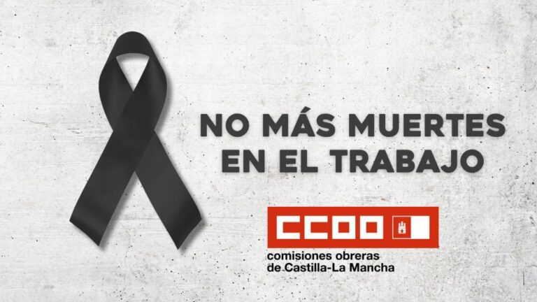 CCOO Ciudad Real Expresa Su Condolencia por el Fallecimiento de Trabajador en Accidente Laboral en Alhambra