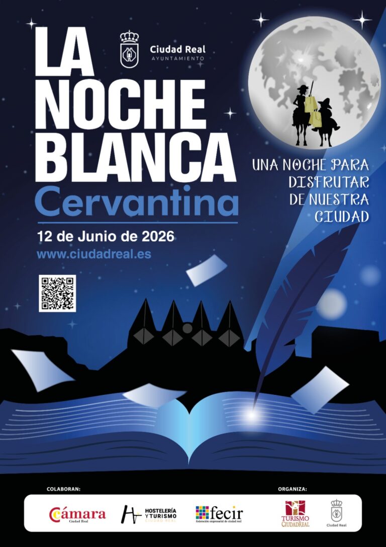 Ciudad Real celebra la 12ª Noche Blanca Cervantina este viernes