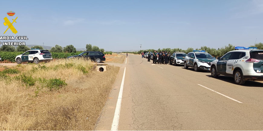 Detenidos cinco integrantes de un grupo criminal tras una persecución por varias provincias y una oleada de robos