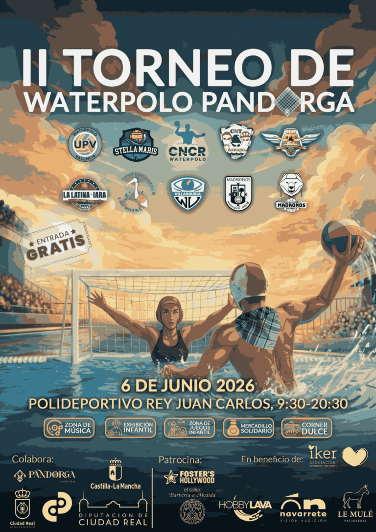 El II Torneo de Waterpolo Pandorga trae 13 equipos a Ciudad Real
