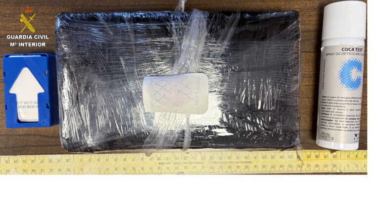 Detenido en Puerto Lápice con más de un kilo de cocaína oculto en un doble fondo de su vehículo