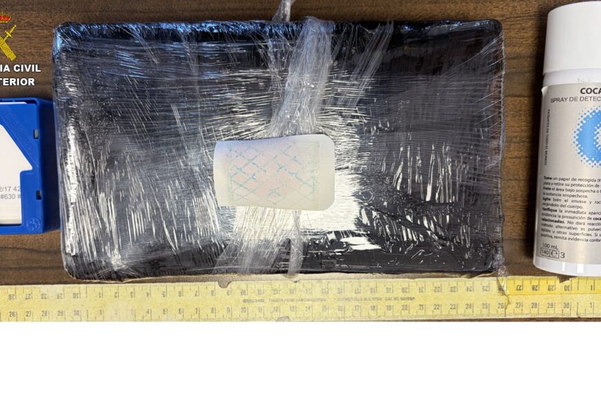 Detenido en Puerto Lápice con más de un kilo de cocaína oculto en un doble fondo de su vehículo