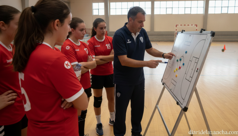 El técnico de las Espartanas, convocado por la federación de balonmano
