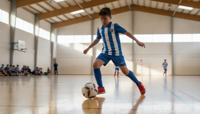 Unay Illán, talento de 12 años con la selección de fútbol sala de CLM