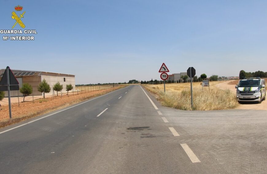 Investigan al conductor de un tractor por un presunto homicidio imprudente tras un accidente mortal en Membrilla