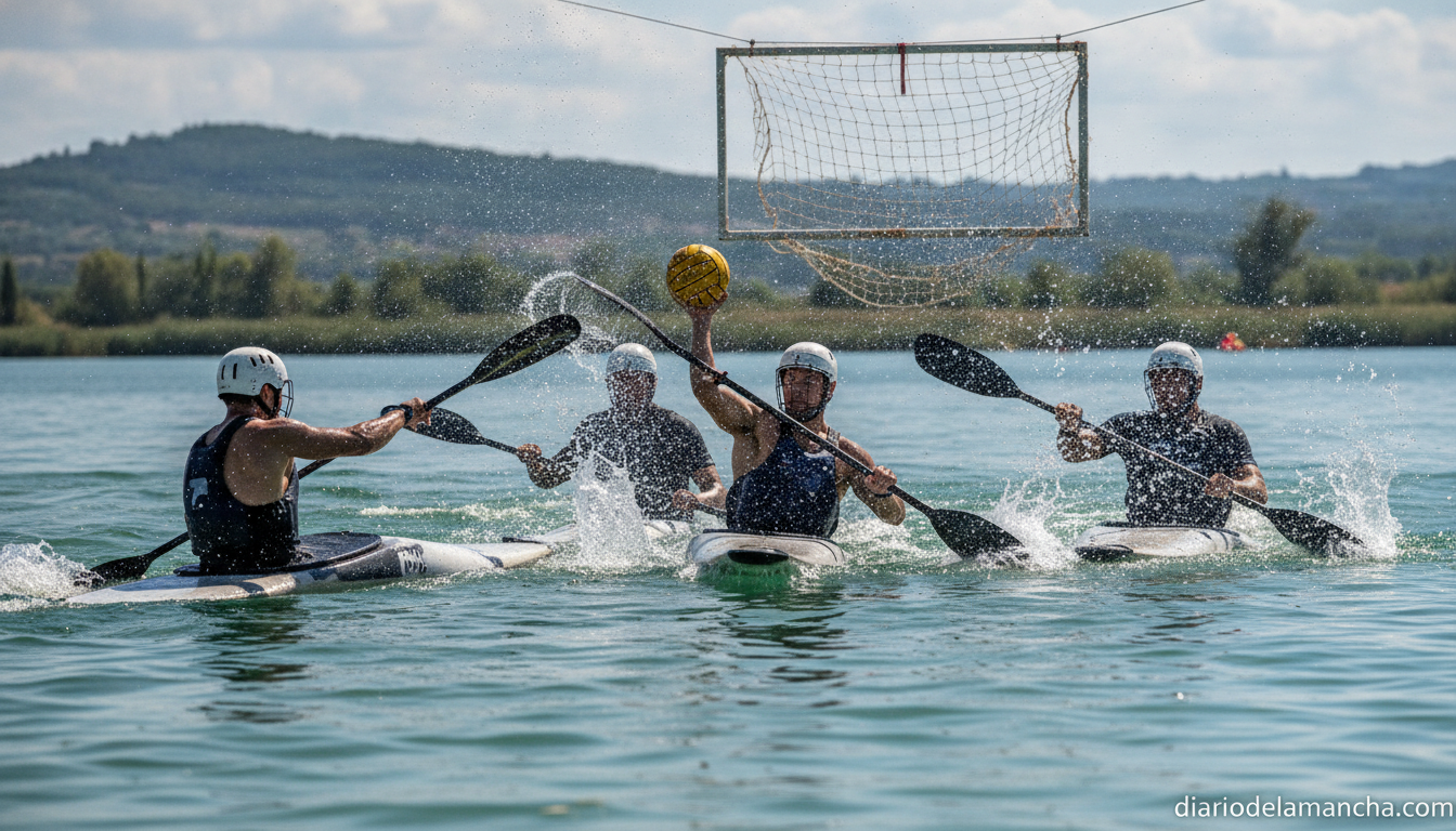 El Kayak Polo Valdepeñas cierra la temporada con bronce en Burriana