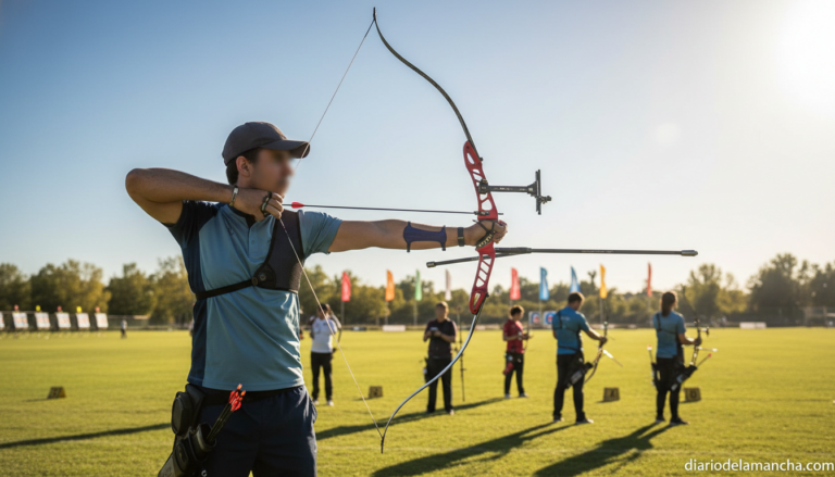 El Club de Tiro con Arco Puertollano suma cuatro títulos en el campeonato regional de aire libre