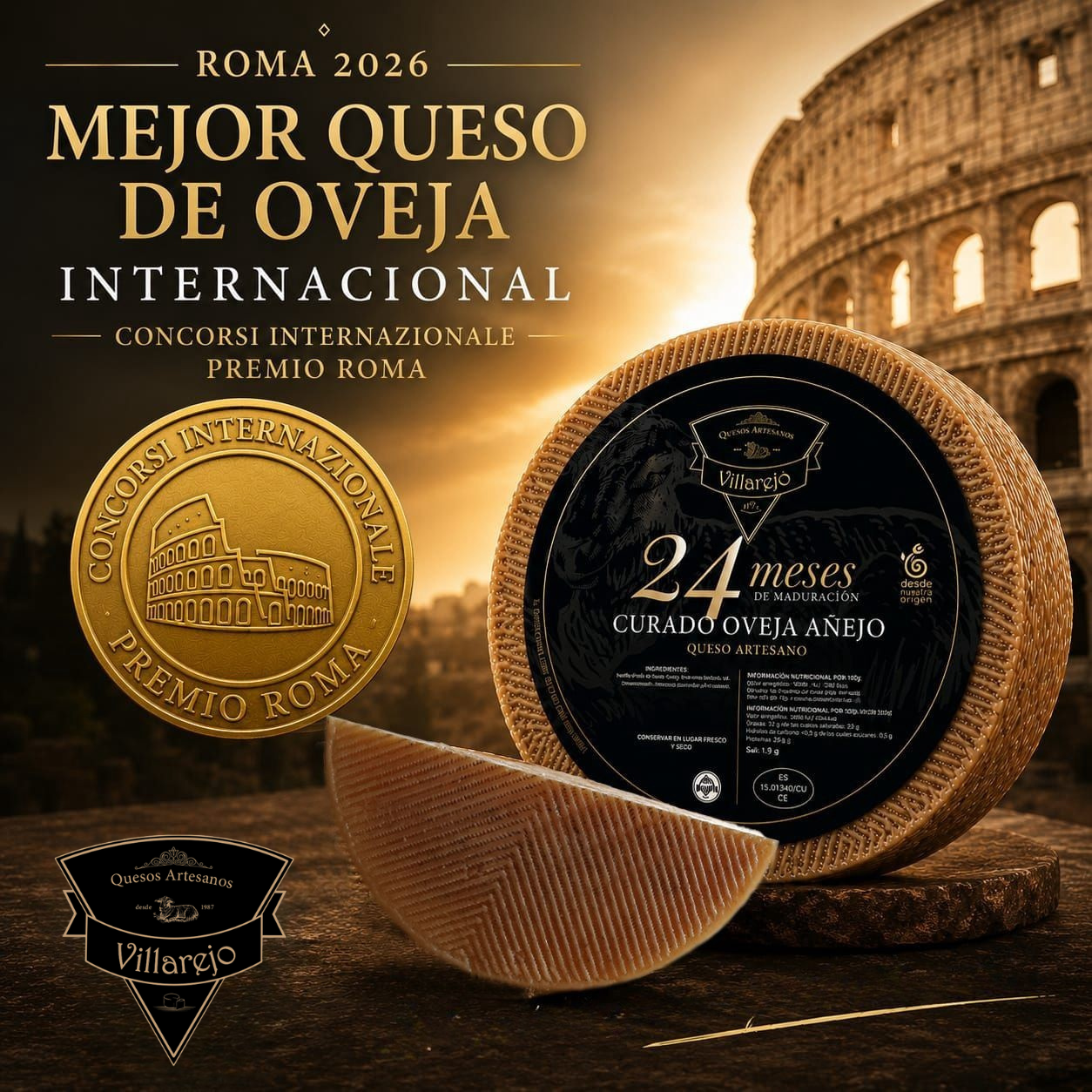 Roma Rinde Homenaje a Cuenca: El Mejor Queso de Oveja del Mundo