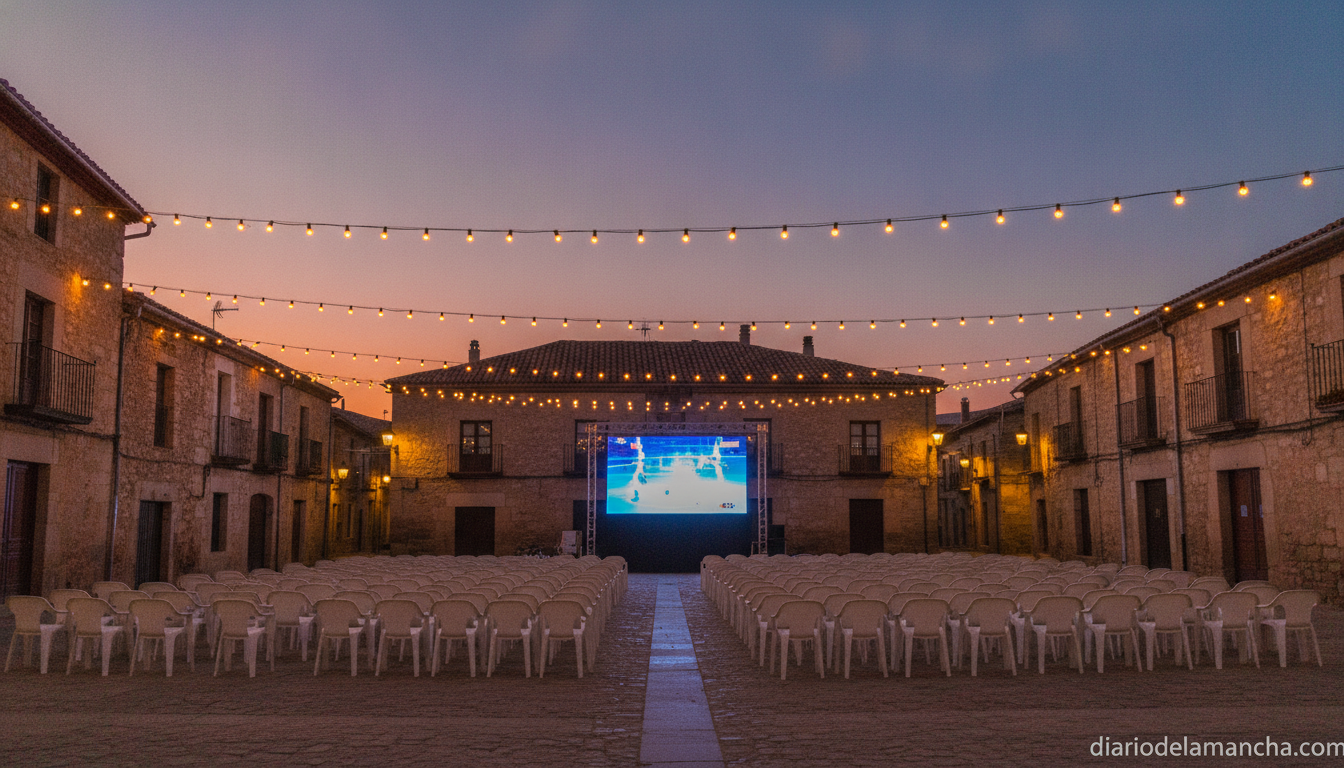 Brazatortas instala una pantalla gigante para la final del Mundial