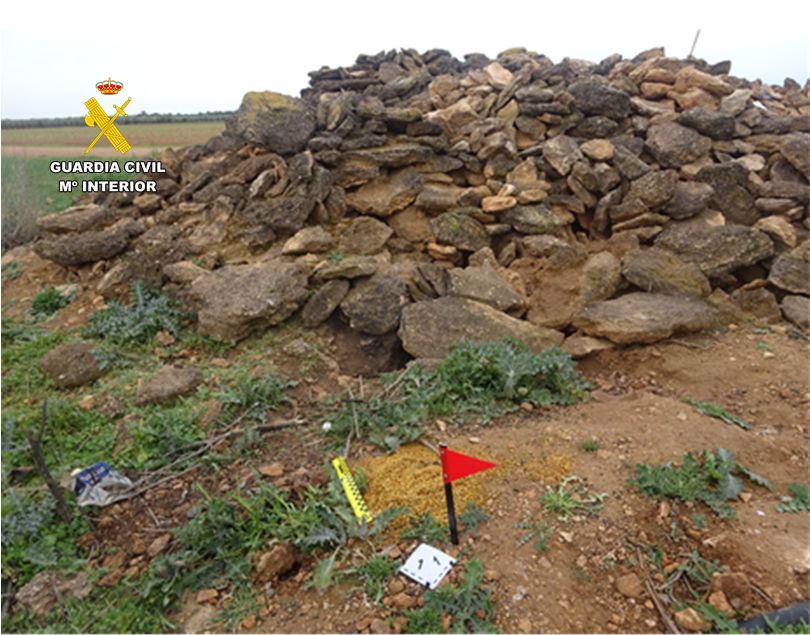La Guardia Civil investiga a tres personas por el uso ilegal de venenos contra conejos en Tomelloso, Socuéllamos y Alcázar de San Juan