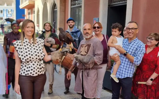 Puestos de artesanía del XXIII Mercado Medieval de Valdepeñas en la Feria de Agosto