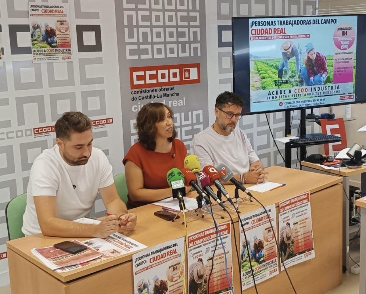 CCOO Lanza Iniciativa Informativa para Trabajadores de la Vendimia en Ciudad Real