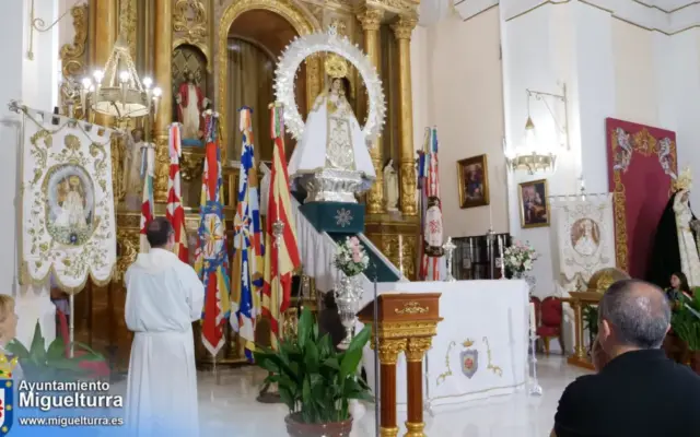 Bajada de la Virgen de la Estrella en Miguelturra