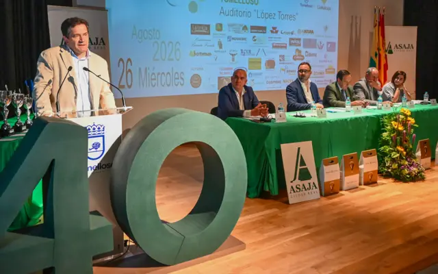 Miguel Ángel Valverde interviene en el 40 Día del Viticultor de Tomelloso
