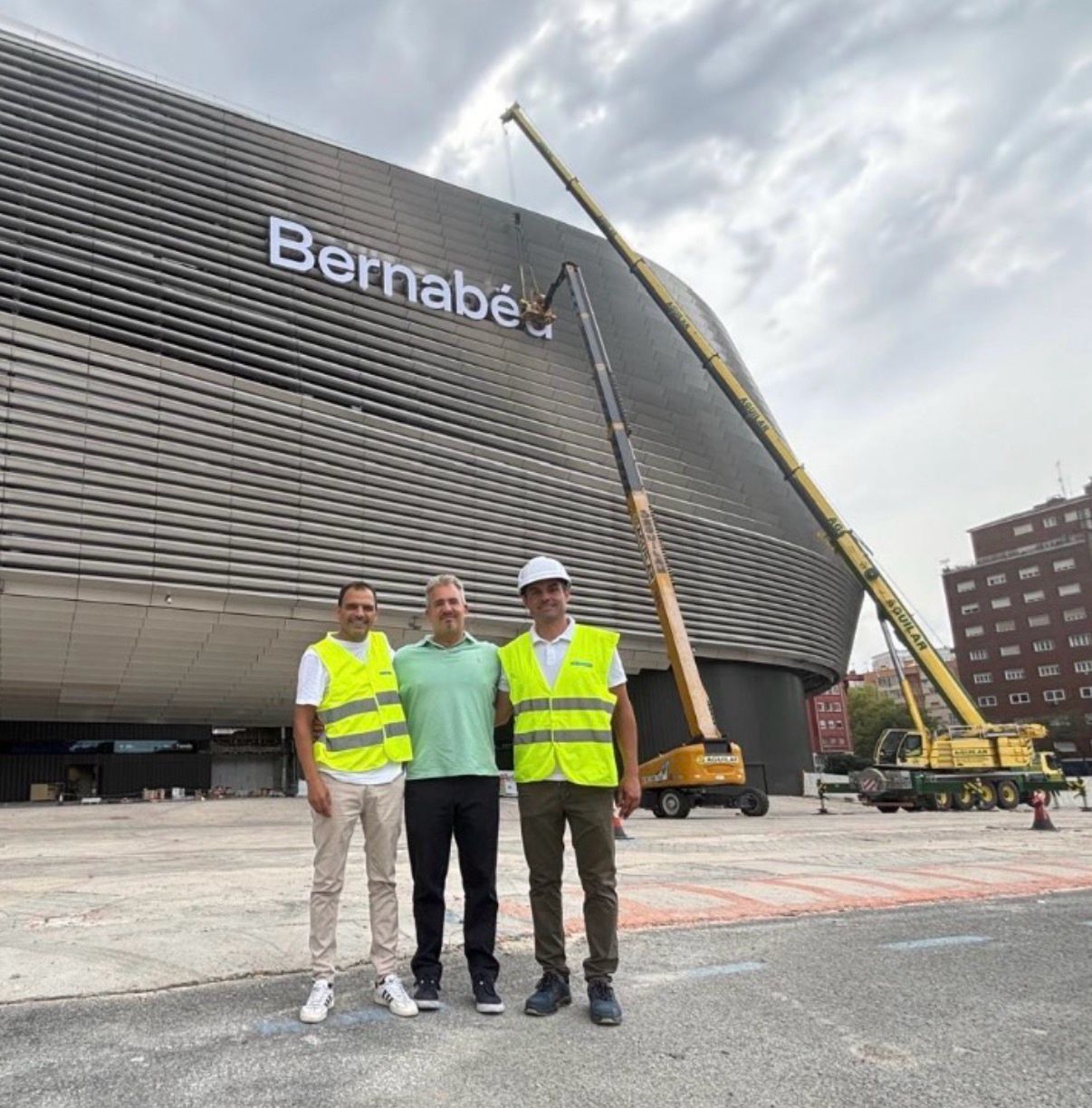 Tecnoseñal lleva a Castilla-La Mancha hasta el Bernabéu con su nuevo rótulo