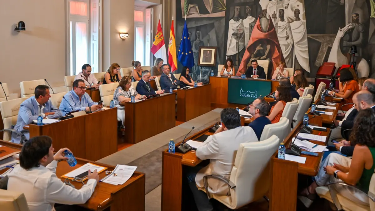 Sesión plenaria de la Diputación Provincial de Ciudad Real