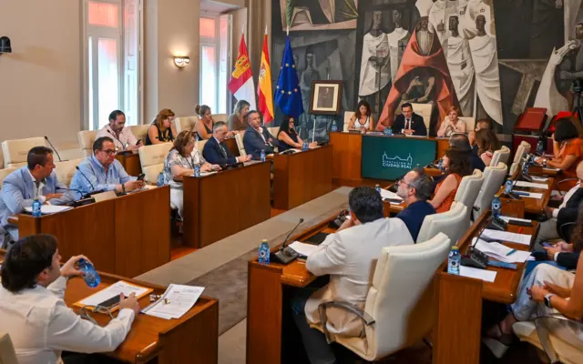Sesión plenaria de la Diputación Provincial de Ciudad Real