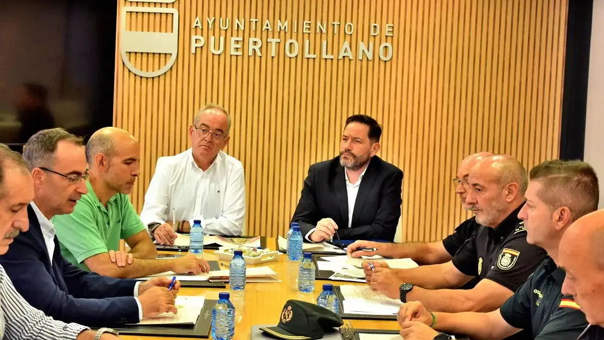 Reunión de la Junta Local de Seguridad de Puertollano para coordinar el dispositivo de las fiestas patronales