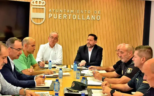 Reunión de la Junta Local de Seguridad de Puertollano para coordinar el dispositivo de las fiestas patronales