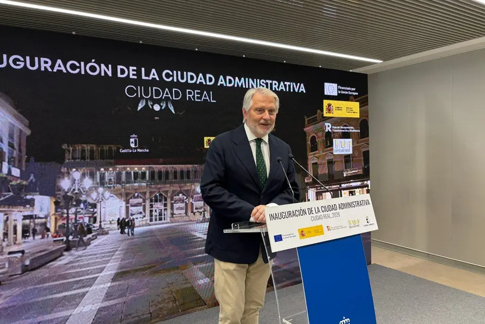 Acto de inauguración de la nueva Ciudad Administrativa de la Junta de Comunidades en Ciudad Real