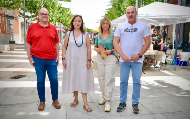 La alcaldesa Rosa Melchor durante el balance de la Feria y Fiestas 2026 de Alcázar de San Juan