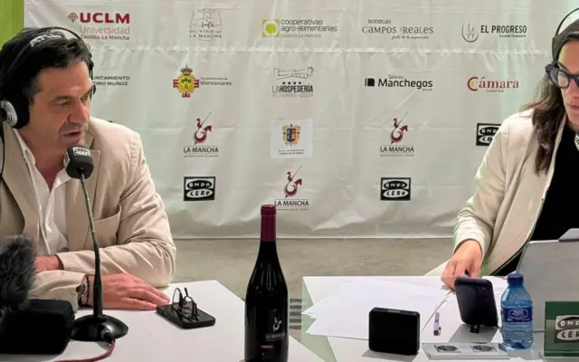 Miguel Ángel Valverde, presidente de la Diputación de Ciudad Real, durante una intervención sobre el sector agrario