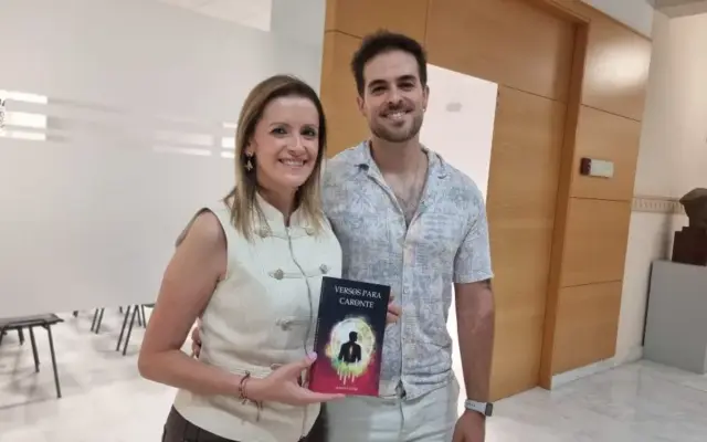 Presentación del libro Versos para Caronte de Alejandro Sirigu en el Centro Cultural La Confianza de Valdepeñas