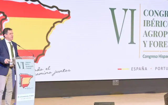 Inauguración del VI Congreso Ibérico Agropecuario y Forestal en el recinto ferial IFEDI de Ciudad Real
