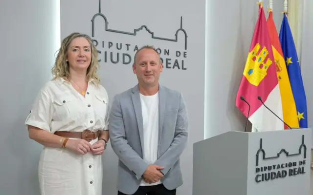 Presentación del Trofeo Diputación de Baloncesto masculino y femenino en el Palacio Provincial de Ciudad Real