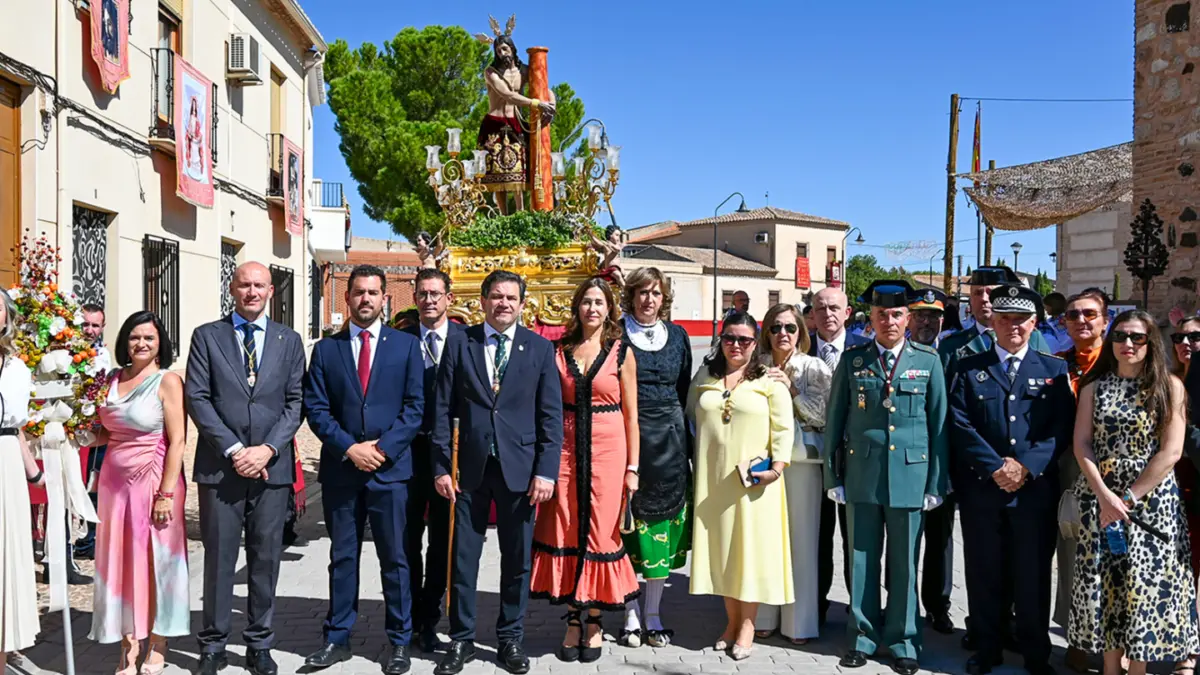 Procesión de las Alabardas del Cristo de la Columna en Bolaños de Calatrava