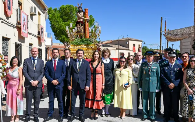 Procesión de las Alabardas del Cristo de la Columna en Bolaños de Calatrava