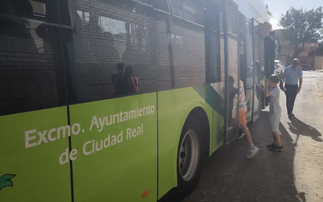 Autobús urbano de la línea 2 de Ciudad Real