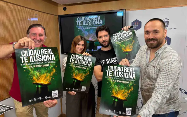 Cartel del III Festival de Magia Ciudad Real te ilusiona