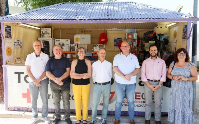 Presentación de la Tómbola Solidaria de Cruz Roja en el Recinto Ferial de Alcázar de San Juan
