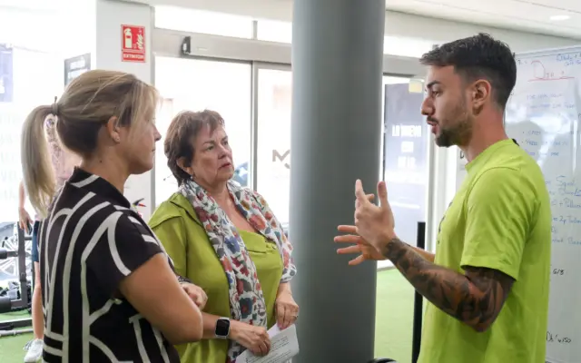 Visita de la directora general de Autónomos al centro CM Movement en Alcázar de San Juan