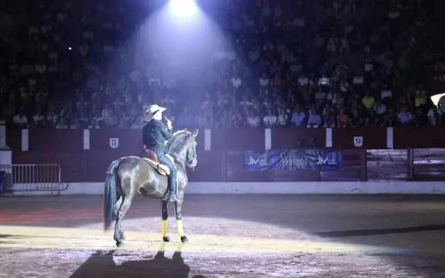 Concierto ecuestre 'Sinergia' de José Mora en la Plaza de Toros de Alcázar de San Juan