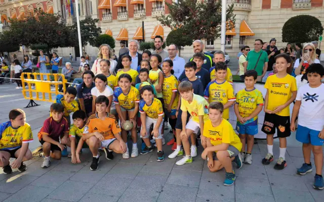 Actividades deportivas en la Plaza de la Constitución de Ciudad Real durante la Semana Europea del Deporte