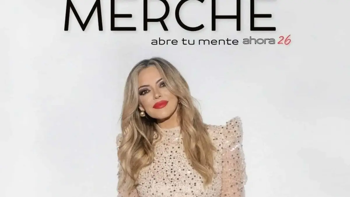 Merche durante un concierto de su gira Abre tu mente Ahora 2026