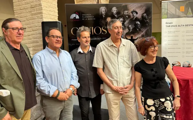 Presentación de la 19ª temporada de la Orquesta Filarmónica de La Mancha, OFMAN, en Ciudad Real
