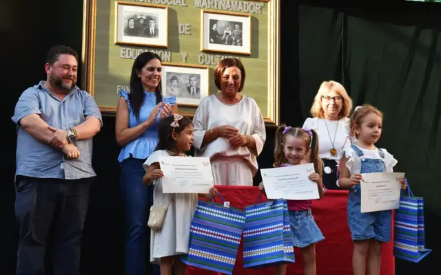 Entrega de premios de la Fundación MartínAmador en el colegio Santa Bárbara de Puertollano