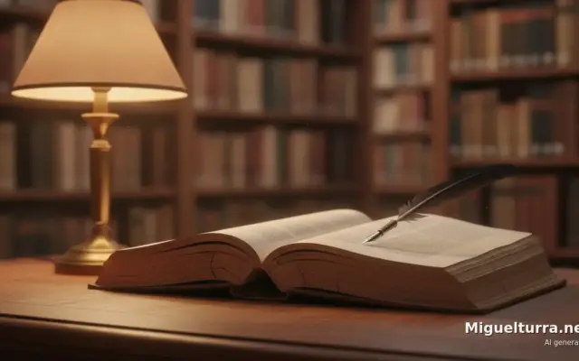 Libro abierto simbolizando el Certamen Literario Carta Puebla de Miguelturra