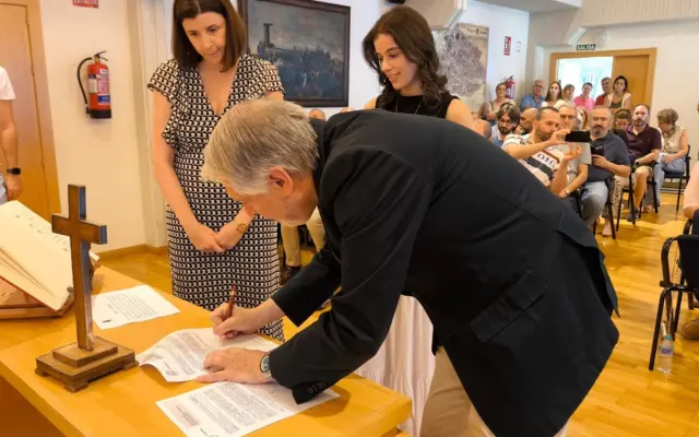 Acto de toma de posesión de nueve nuevos funcionarios en el Ayuntamiento de Ciudad Real