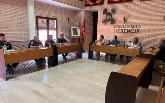 Dispositivo de seguridad de la Feria de la Merced de Herencia 2026