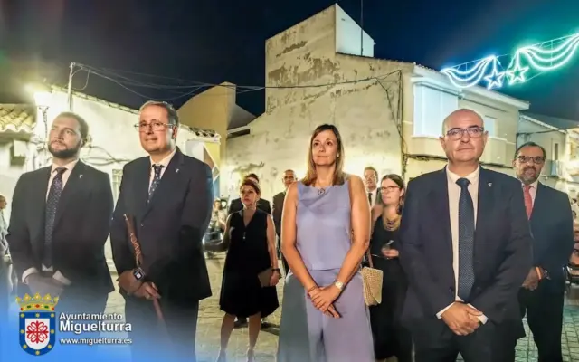 Procesión de la Octava de la Virgen de la Estrella por las calles de Miguelturra