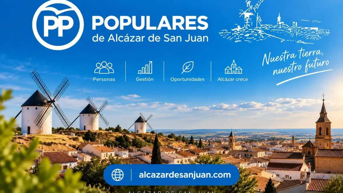 Comparecencia del PP de Alcázar de San Juan sobre la Feria y Fiestas 2026