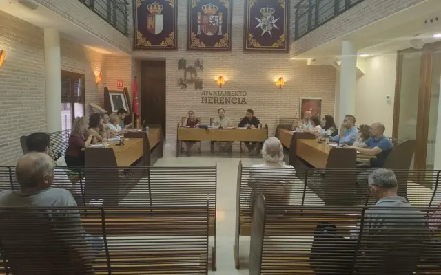 Pleno municipal de Herencia de septiembre de 2026