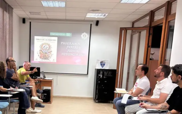 Reunion de coordinacion de la Feria y Fiestas 2026 en Herencia